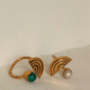 Malaïa ring Malachite