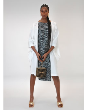 Ohemaa boubou dress - white