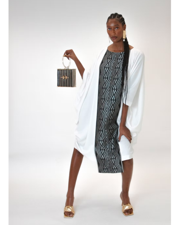 Ohemaa boubou dress - white