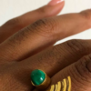 Malaïa ring Malachite